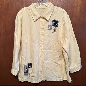 CJ Banks Button Down